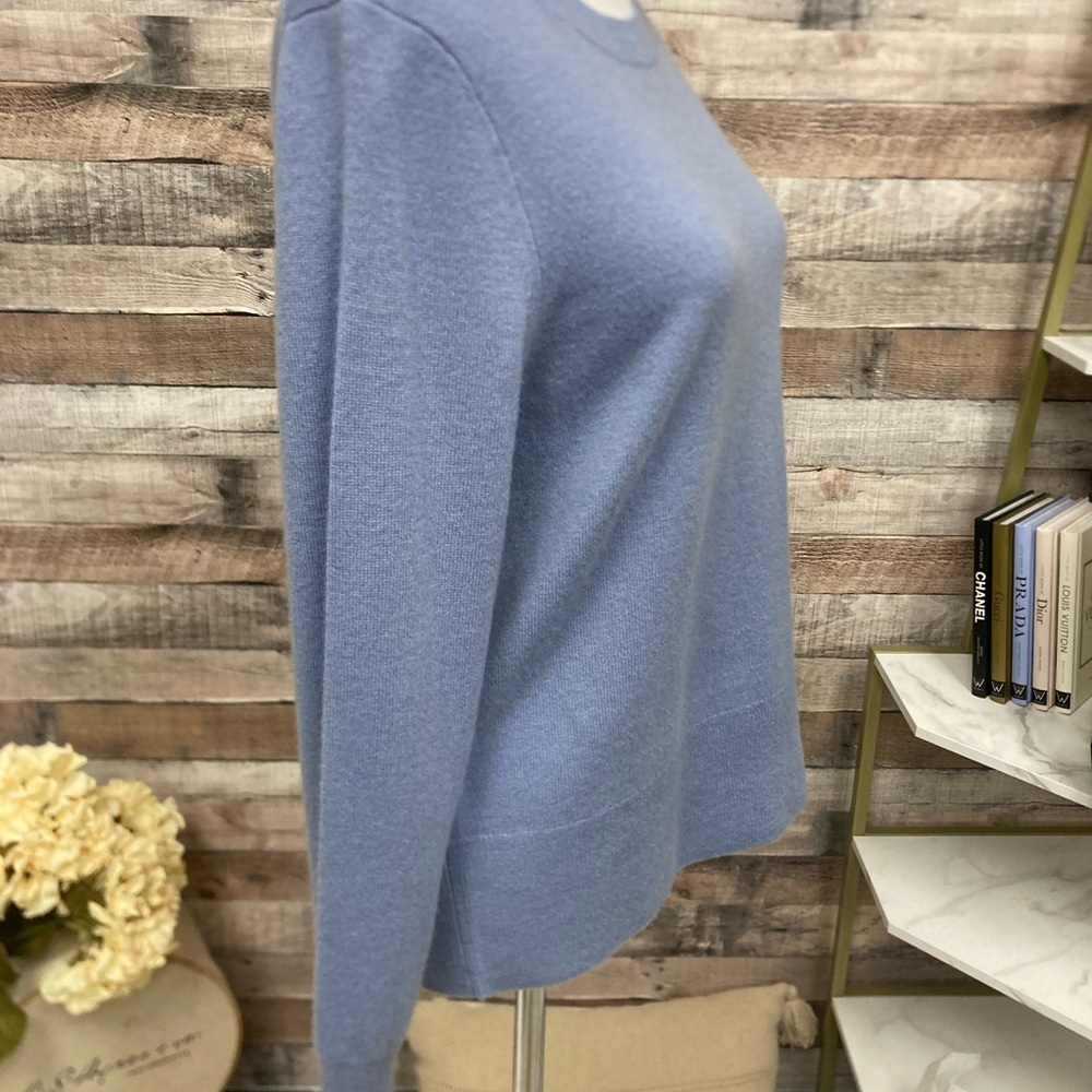 J. Crew Light Blue Cashmere Sweater - Picture 5 of 6